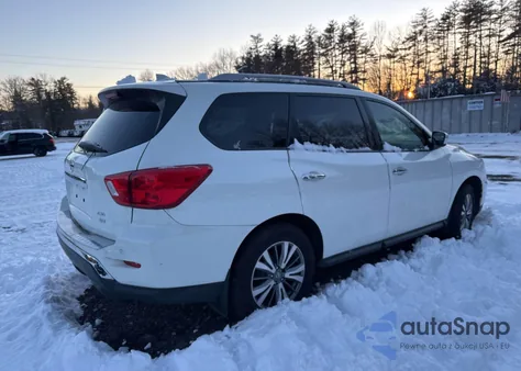 2020 Nissan Pathfinder Sv 4Wd из США, поврежденный, VIN 5N1DR2BM0LC599984